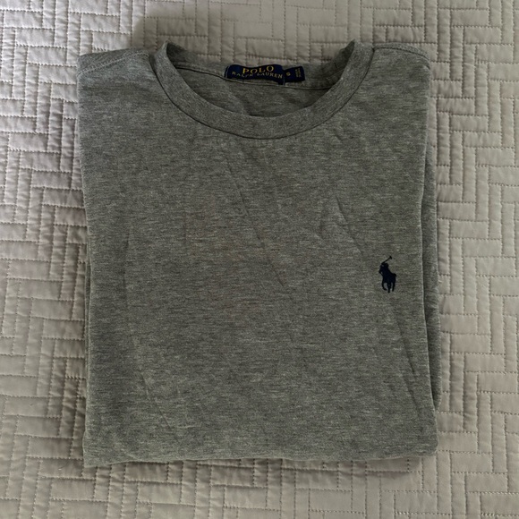 Gray Polo Sweatshirt - Picture 1 of 4